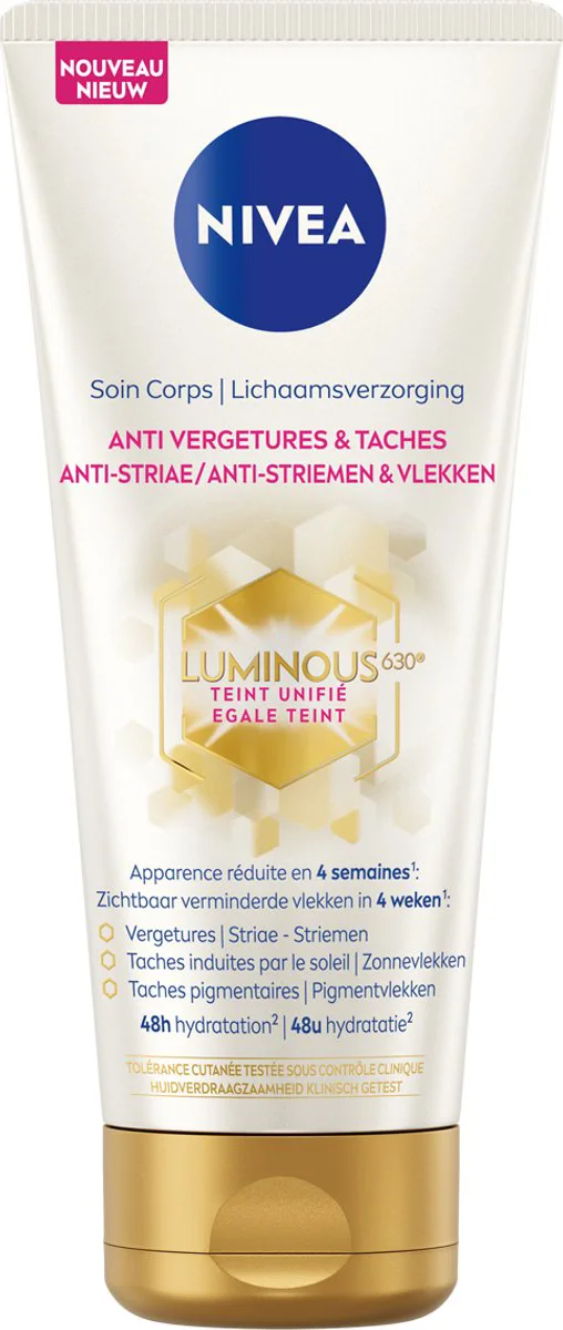Nivea Luminous630 Anti-Striae Bodycrème 200ML