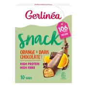 Gerlinéa Snack Orange & Dark Chocolate Repen 10ST