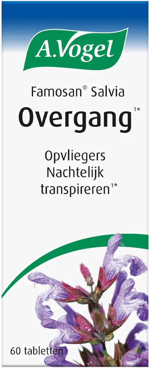 A.Vogel Famosan Salvia Overgang Tabletten 60ST