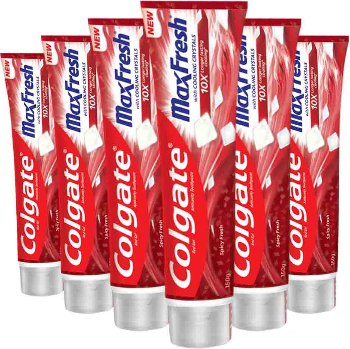 6x Colgate Tandpasta Max Fresh Spicy Fresh 100 ml