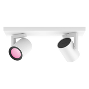 Philips Hue Argenta Opbouwspot White and Color - Wit - 2-spots