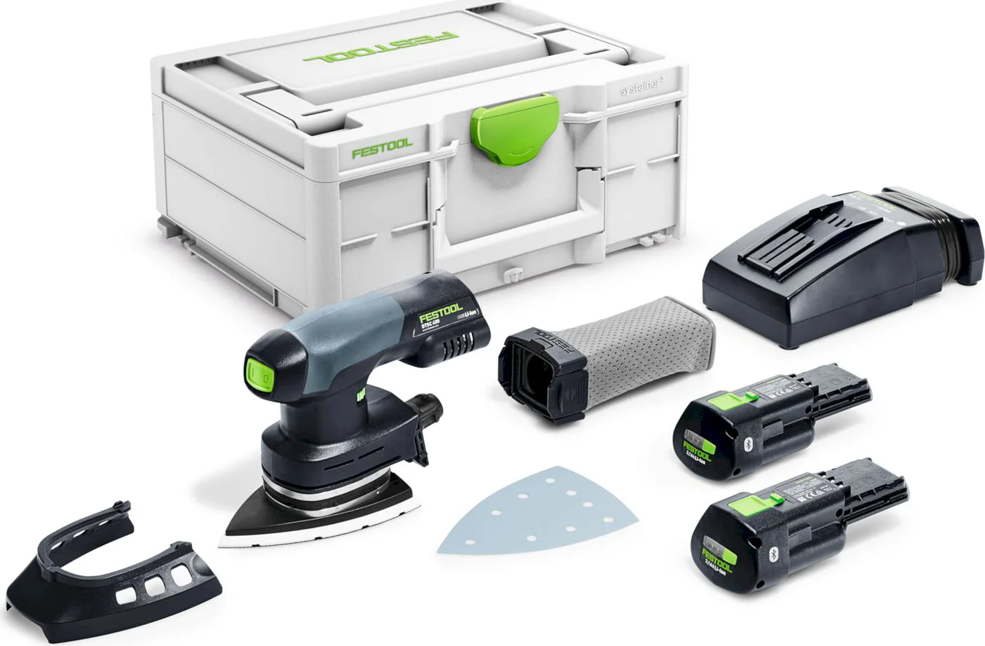Festool DTSC 400 3,0 I-Plus Accu Deltaschuurmachine 18V 3.0Ah in Systainer - 577508