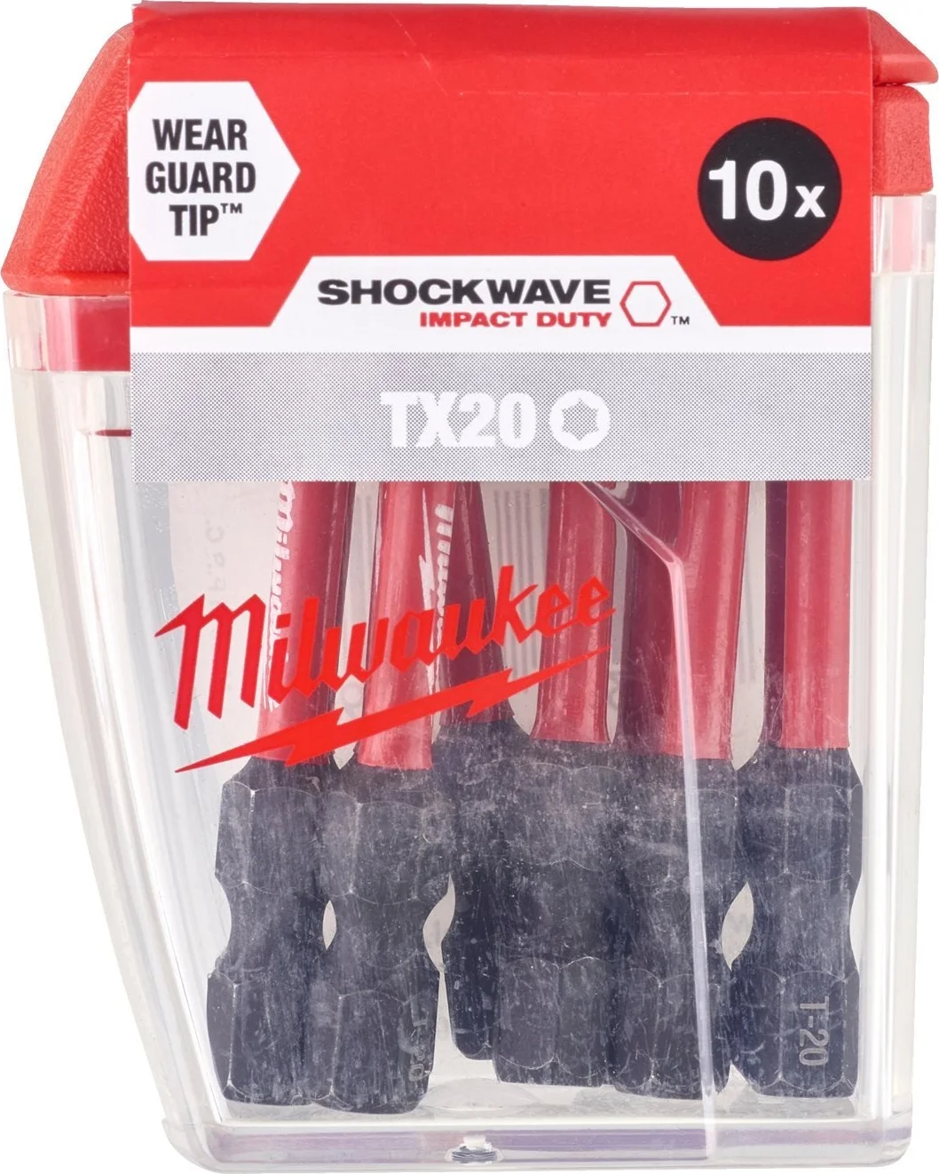 Milwaukee SHOCKWAVE™ IMPACT DUTY schroefbits TX20 x 50 mm VE=10 - 4932430877