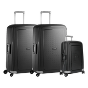 Samsonite S'Cure Spinner 75+75+55cm Black