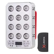 LIROMA® Draadloze Roodlichttherapie Lamp - 6 Golflengten - Portable Infraroodlamp - Red Light Therapy - LED Infraroodtherapie - Rood Licht Therapie - Spierherstel - Huidverbetering - Lichttherapie
