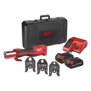 Milwaukee M18 BLHPT-202C V-Set FORCE LOGIC™ Accu hydraulische perstool 18V 2.0Ah in koffer - 4933451134