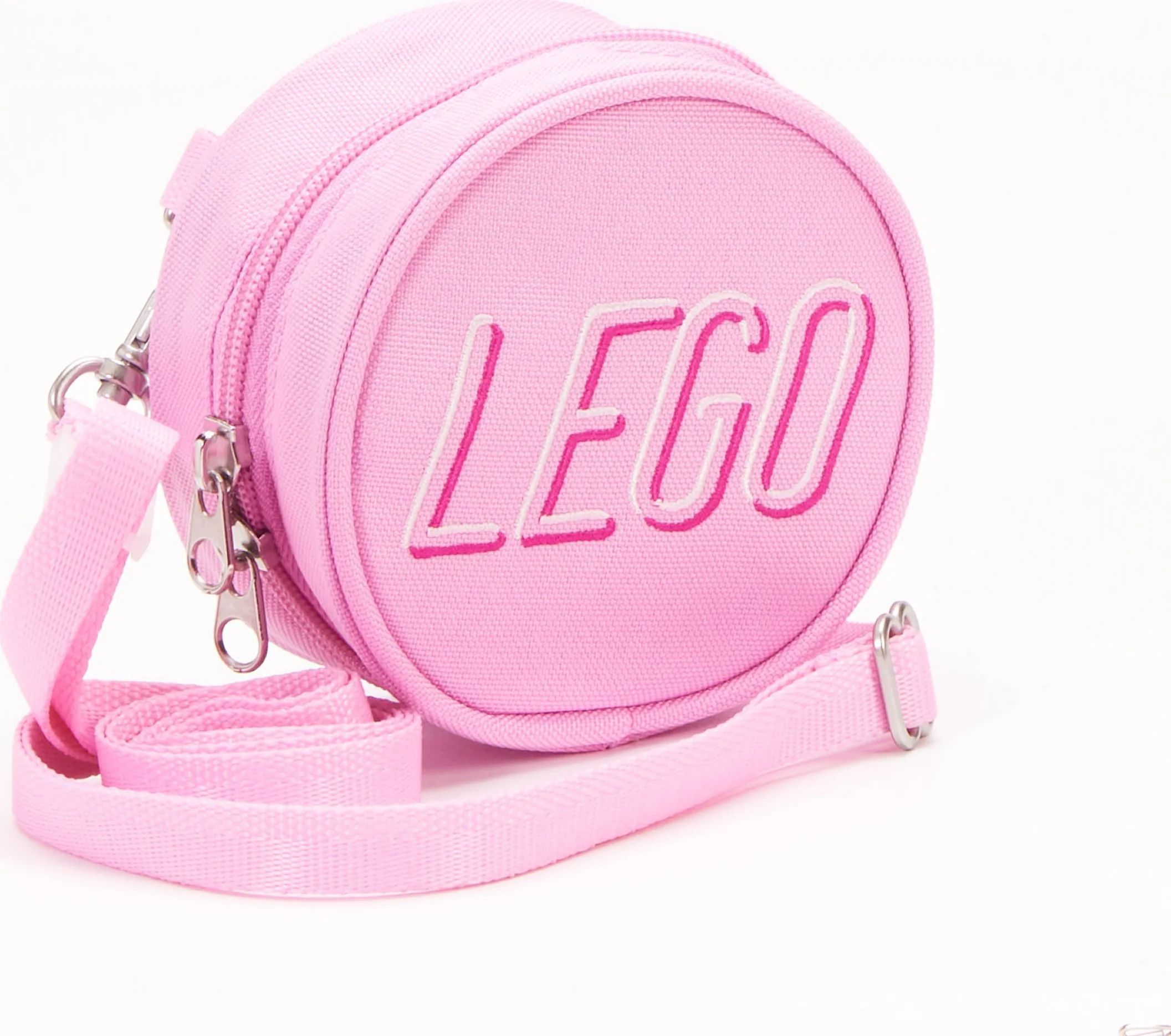 LEGO Minitasje in de vorm van een nop - lichtroze