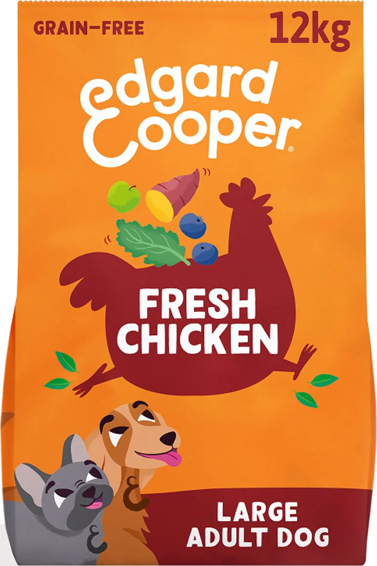 Edgard & Cooper Hondenvoer Droog Scharrelkip 12 kg