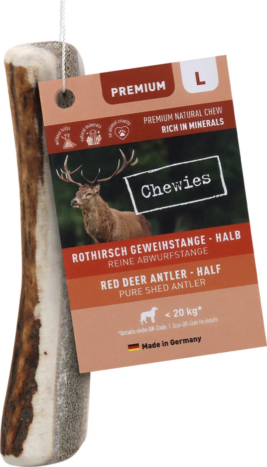 Chewies Edelherten Gewei Stang L Half 140 gr