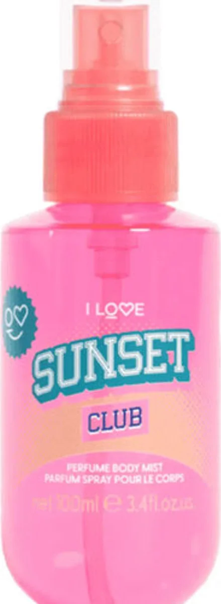 I Love Sunset Club Perfume Body Mist 100ML