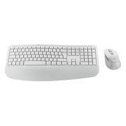 Logitech MK880 Signature Comfort Plus Draadloze Toetsenbord en Muis Combo Offwhite QWERTY