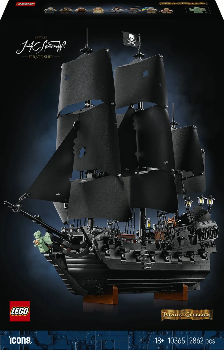 LEGO® Icons Pirates of the Caribbean - Het Piratenschip van Kapitein Jack Sparrow - 10365