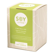 Soylites Soycandle Energise - Peppermint, Spearmint, Geranium & Ginger 70ML