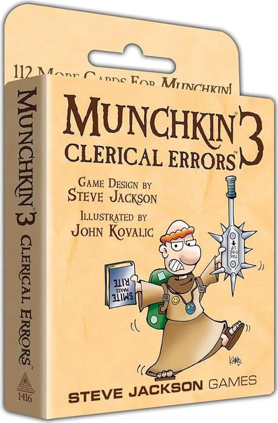 Munchkin 3 Clerical Errors
