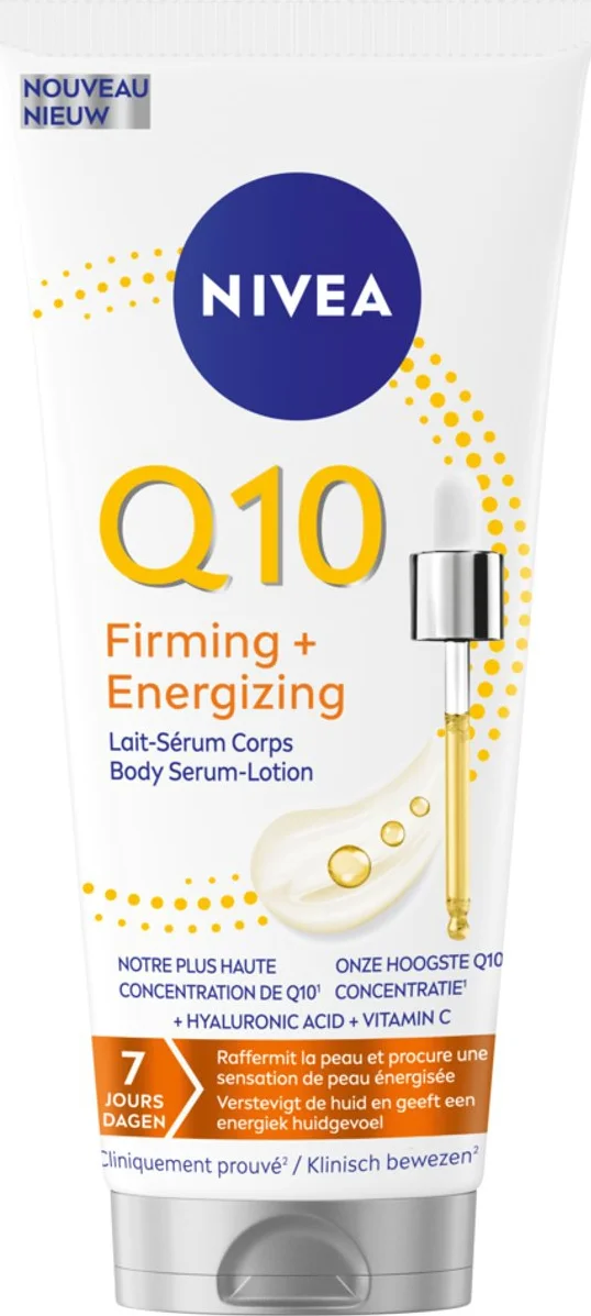 Nivea Q10 Firming + Energizing Body Serum Lotion 200ML