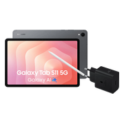 Samsung Galaxy Tab S11 11 inch 128GB Wifi en 5G Grijs Enterprise Edition + Oplaadpakket