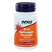 NOW B12 Geheugen Formule 5000mcg Tabletten 60ST