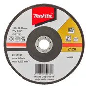 Makita D-27763 Lamellenschuurschijf Z120 | 180 mm