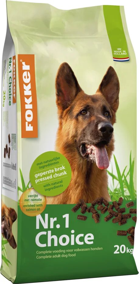 Fokker Nr. 1 Choice Hondenvoer Dog Nr. 1 Choice 20 kg