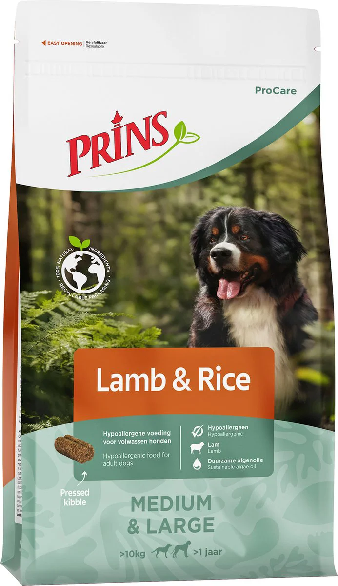 Prins ProCare Lam & Rijst Hondenvoer 3 kg