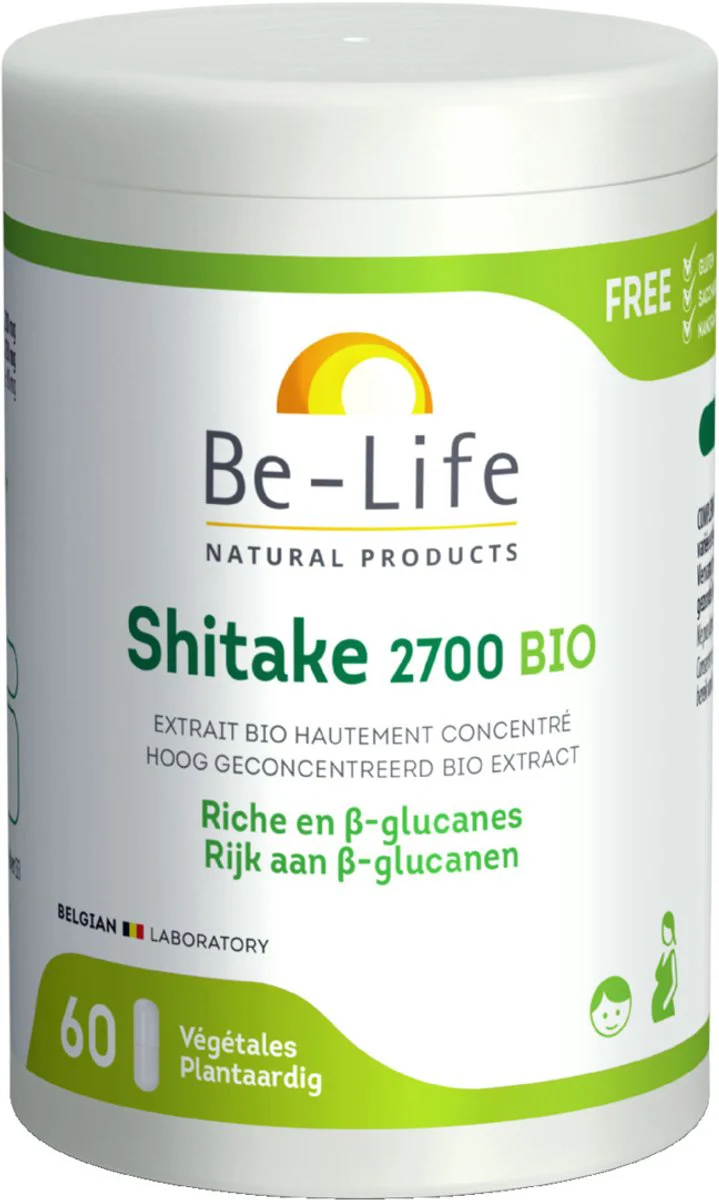 Be-Life Shitake 2700 Capsules 60CP