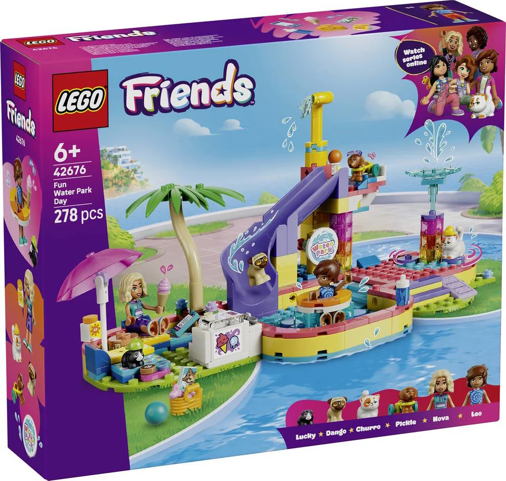 LEGO Friends Leuke dag in het waterpark 42676