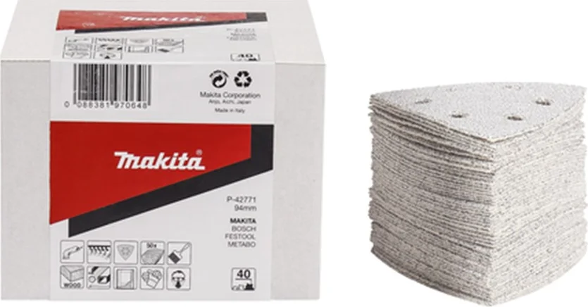 Makita P-42787 Schuurvel 3-k K60 white v.