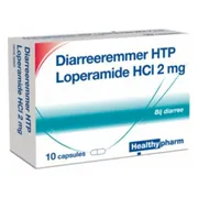 Healthypharm Diarreeremmer HTP 2mg 10CP