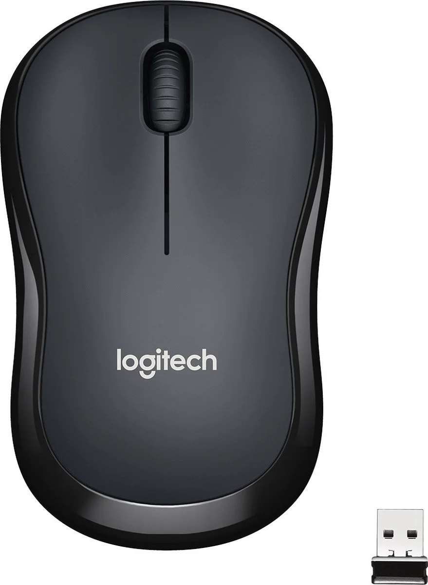 Logitech M220 Silent Draadloze Muis Zwart
