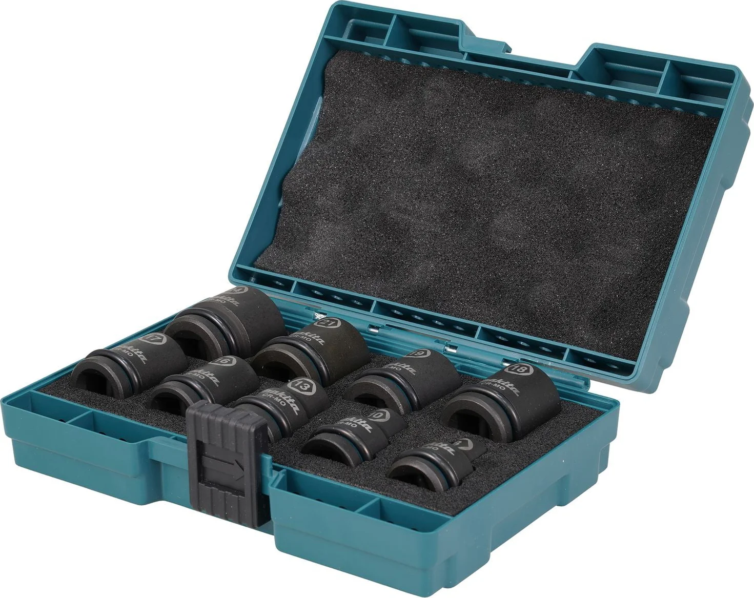 Makita Krachtdoppenset 1/2" Vierkant | kort | 9-delig - E-16564