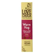 Lovechock Warm Hug Vegan Chocolade | Kers, Cranberry, Kaneel & Cayennepeper 40GR