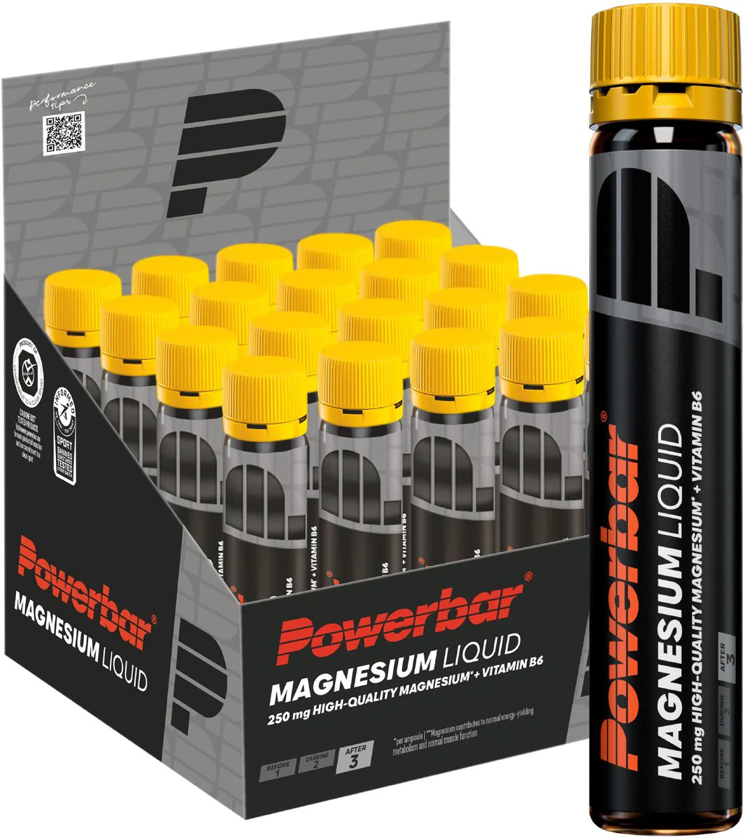 20x PowerBar Magnesium Liquid Ampuls 25 ml