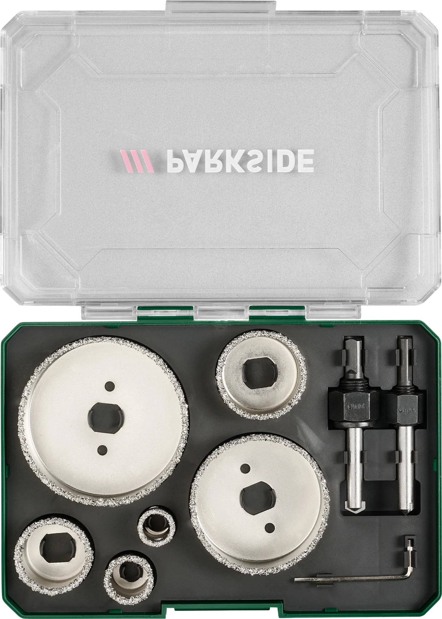 PARKSIDE Gatenzagenset - bi-metaal of hardmetaal - 9-delig