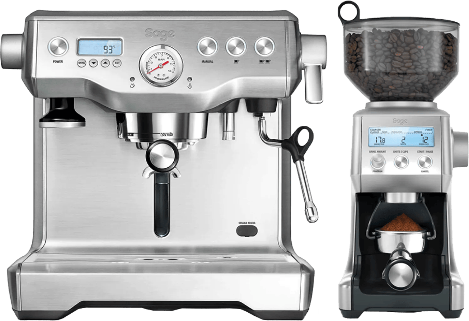 Sage the Dynamic Duo Stainless Steel