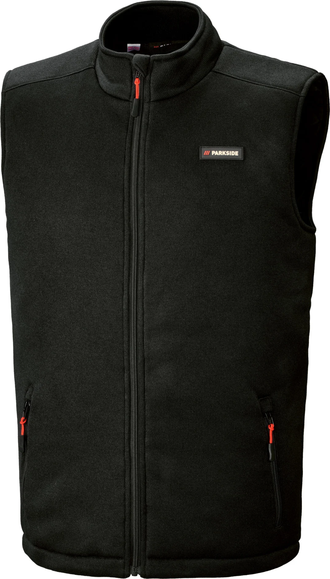 PARKSIDE Heren fleece werkvest (Zwart, XL)