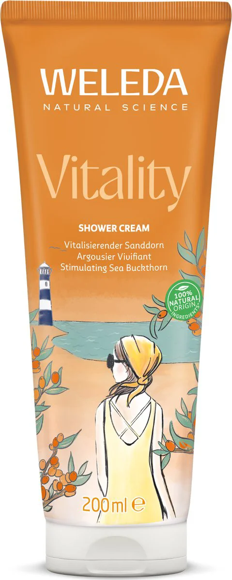 WELEDA Duindoorn Douchecrème 200 ml