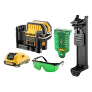 DeWALT DCE0825D1G 5-punt + kruislijnlaser groen 12V XR 2.0Ah in TSTAK