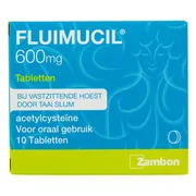 Fluimucil 600mg Tabletten 10st
