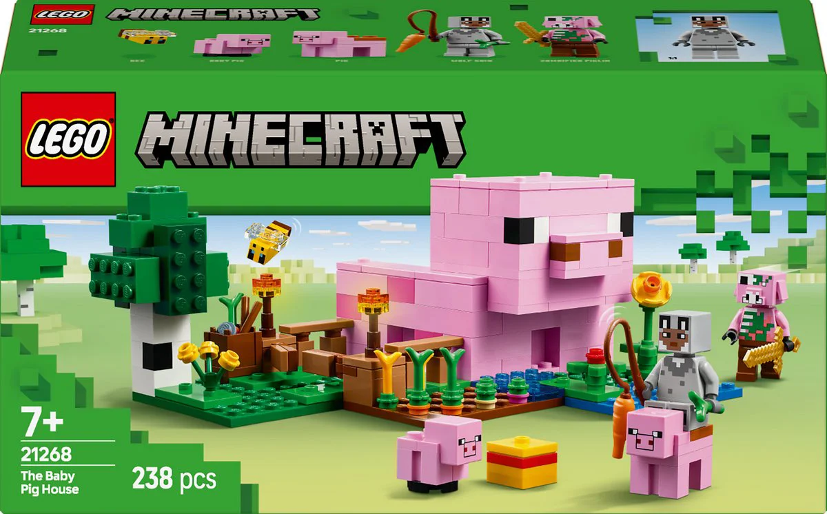 LEGO Minecraft Het huis van het biggetje 21268