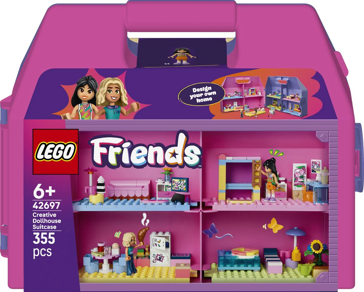 LEGO Friends Creatieve poppenhuiskoffer 42697