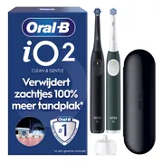 Oral-B iO 2 Zwart en Groen Duo Pack