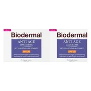 2x Biodermal Dagcrème Anti Age SPF30 50 ml