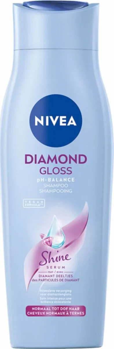 3x NIVEA Shampoo Diamond Gloss Care 250 ml