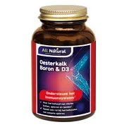All Natural Oesterkalk, Boron & D3 Tabletten 90TB
