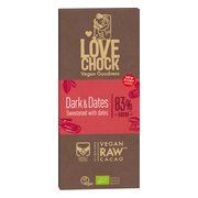 Lovechock Dark & Dates 83% Chocolade 70GR