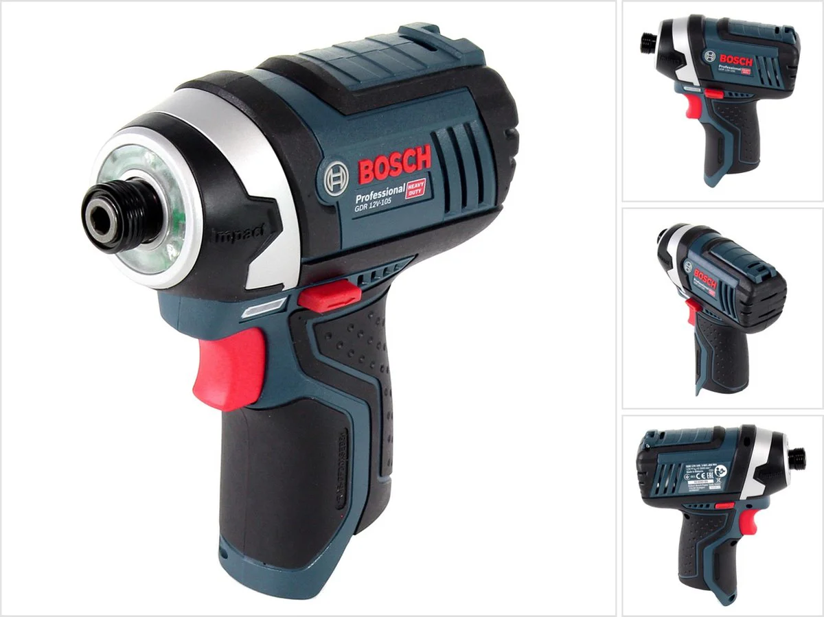 Bosch Professional GDR 12V-105 Accu slagschroevendraaier 12V Basic Body - 06019A6901