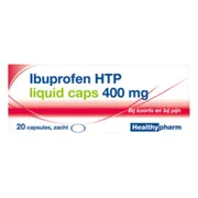 Healthypharm Ibuprofen 400mg Liquid Caps 20CP