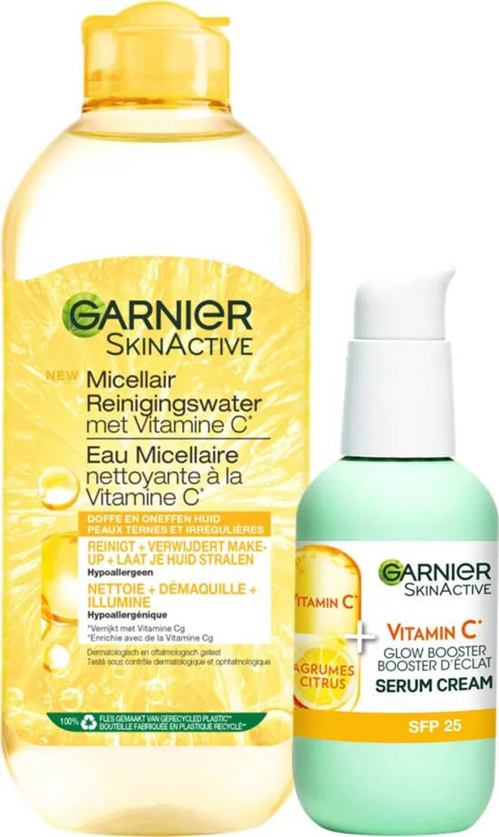 Garnier Serum en Reinigingswater Pakket