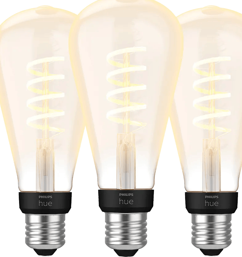 Philips Hue Filament White Ambiance Edison XL 3-pack