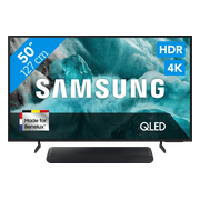 Samsung 50" QLED 4K Q7F4 (2025) + Samsung HW-S60D Zwart (2024)